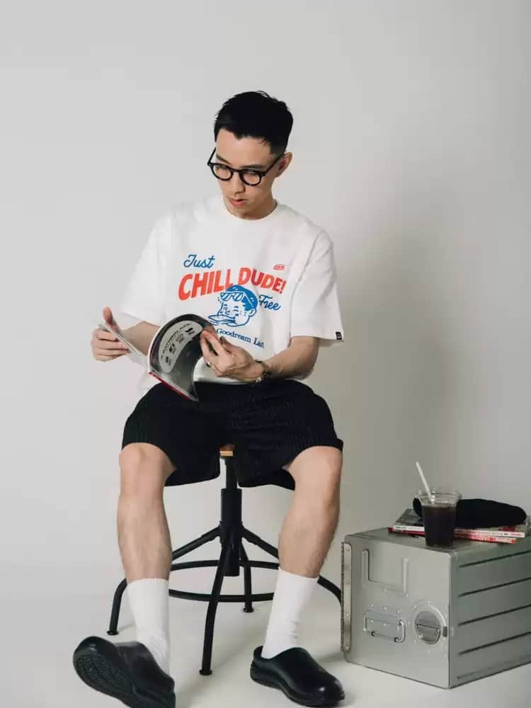 ÁO THUN NAM HỌA TIẾT CHILL DUDE