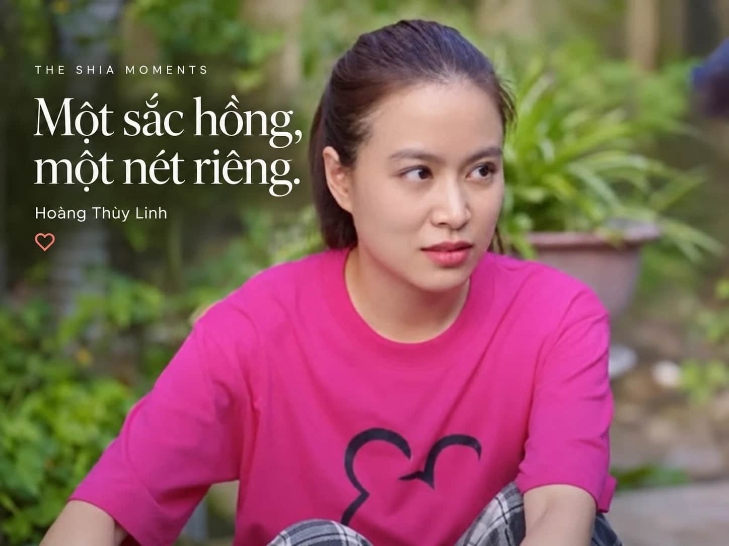 Một sắc hồng, một nét riêng.