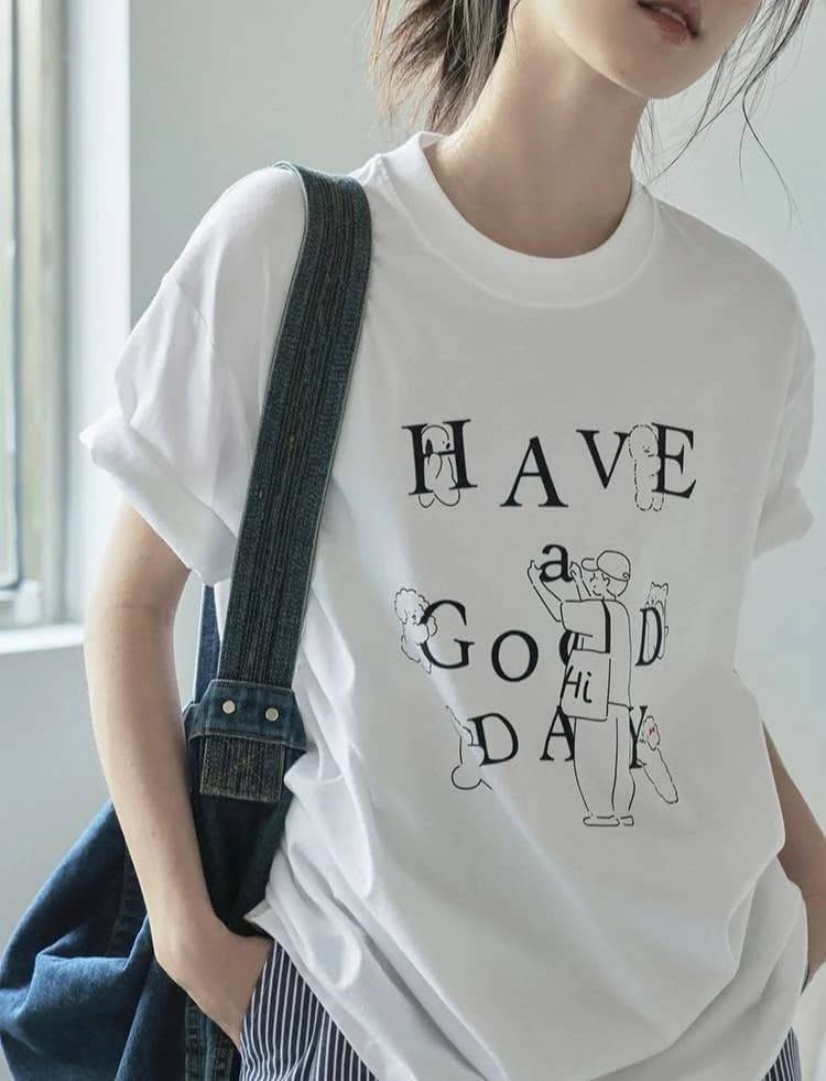 Áo thun nữ Have a Good Day — ảnh 5