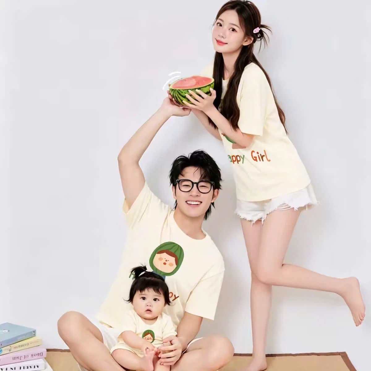 Áo Thun Gia Đình Happy Family — ảnh 1