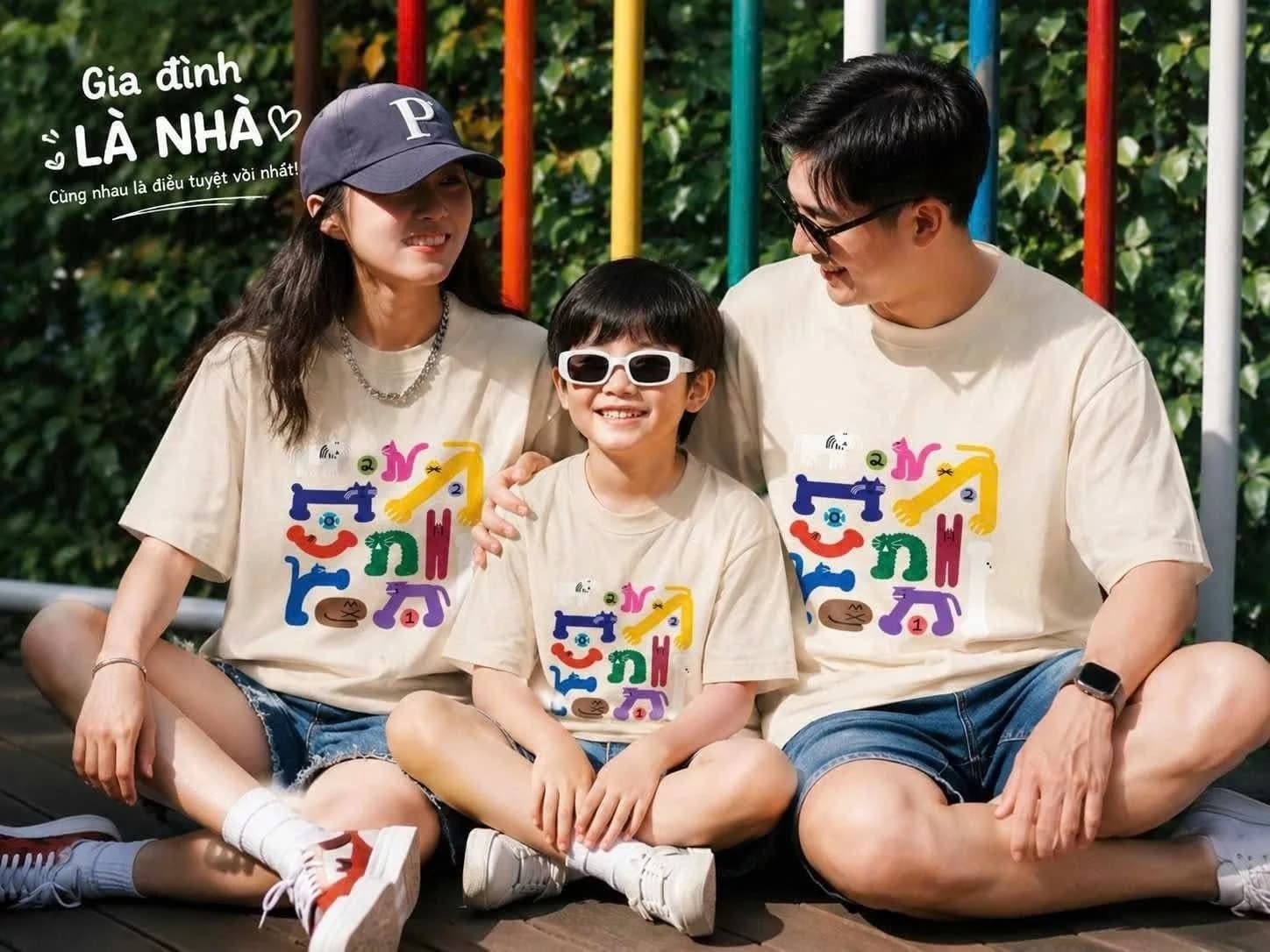 Áo thun gia đình ABC Play — ảnh 1