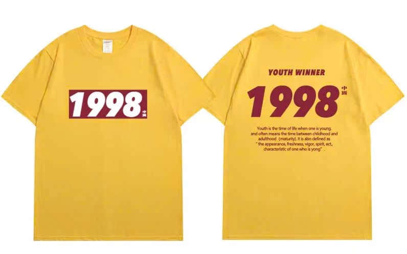 Áo thun gia đình in năm sinh - Family Birth Year Tee — ảnh 7