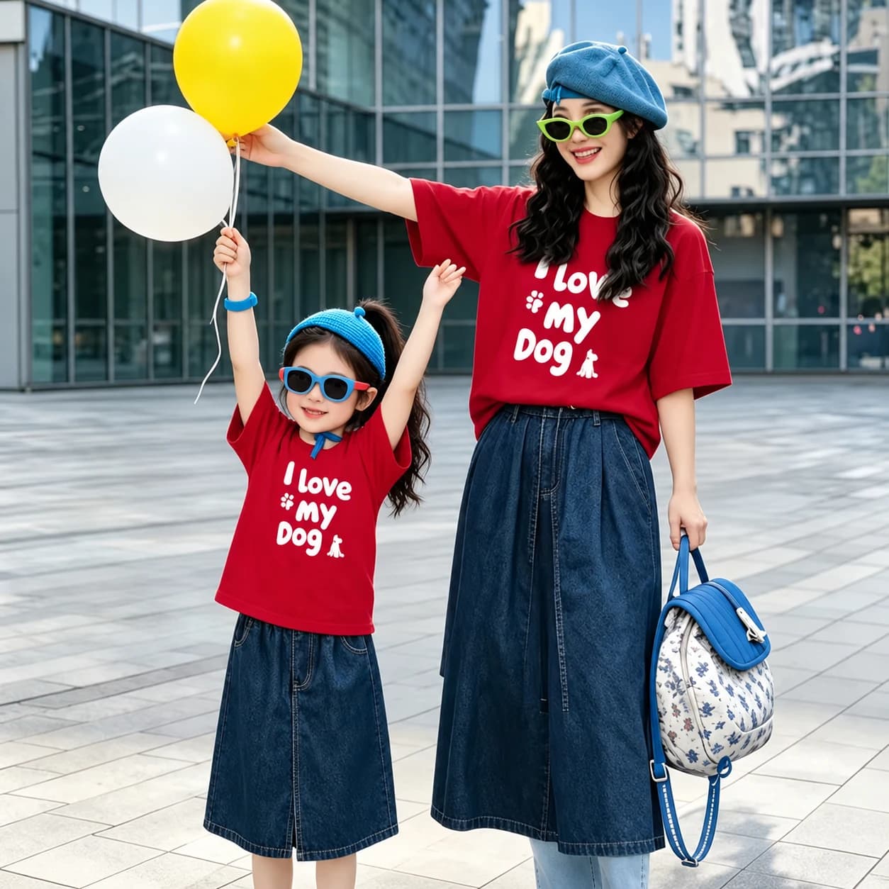 Áo Thun Gia Đình I Love My Dog – Họa Tiết Chú Chó — ảnh 3