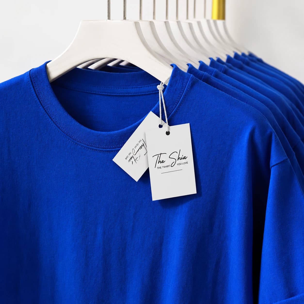 ÁO THUN TRƠN UNISEX FORM SUÔNG XANH BÍCH — ảnh 2