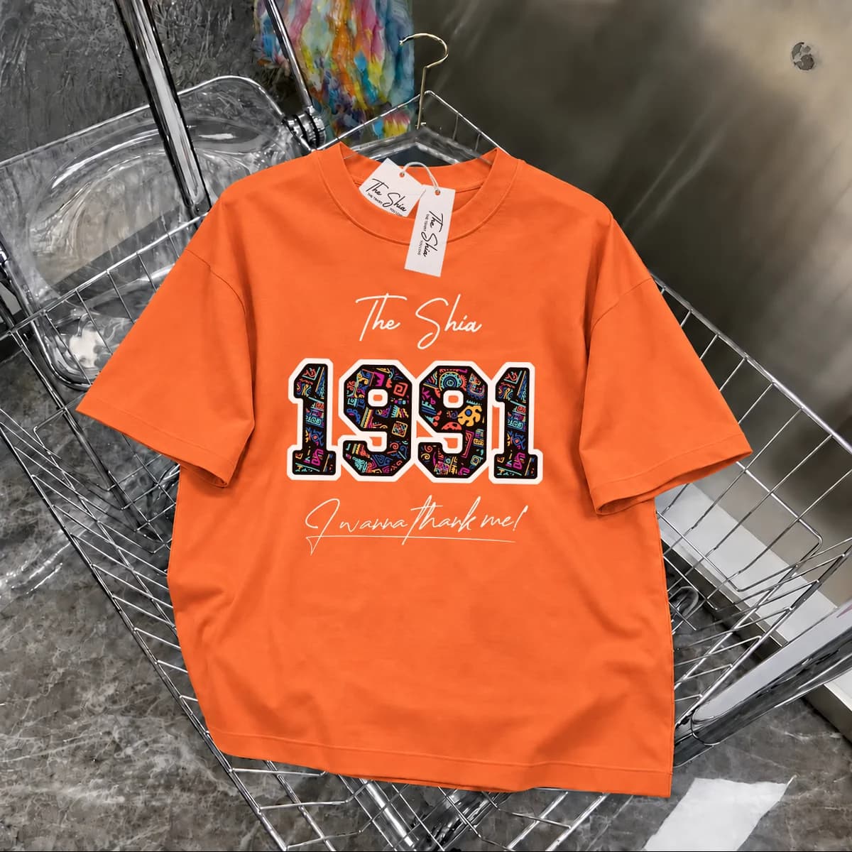 ÁO THUN NĂM SINH 1991 HỌA TIẾT THỔ CẨM — ảnh 6
