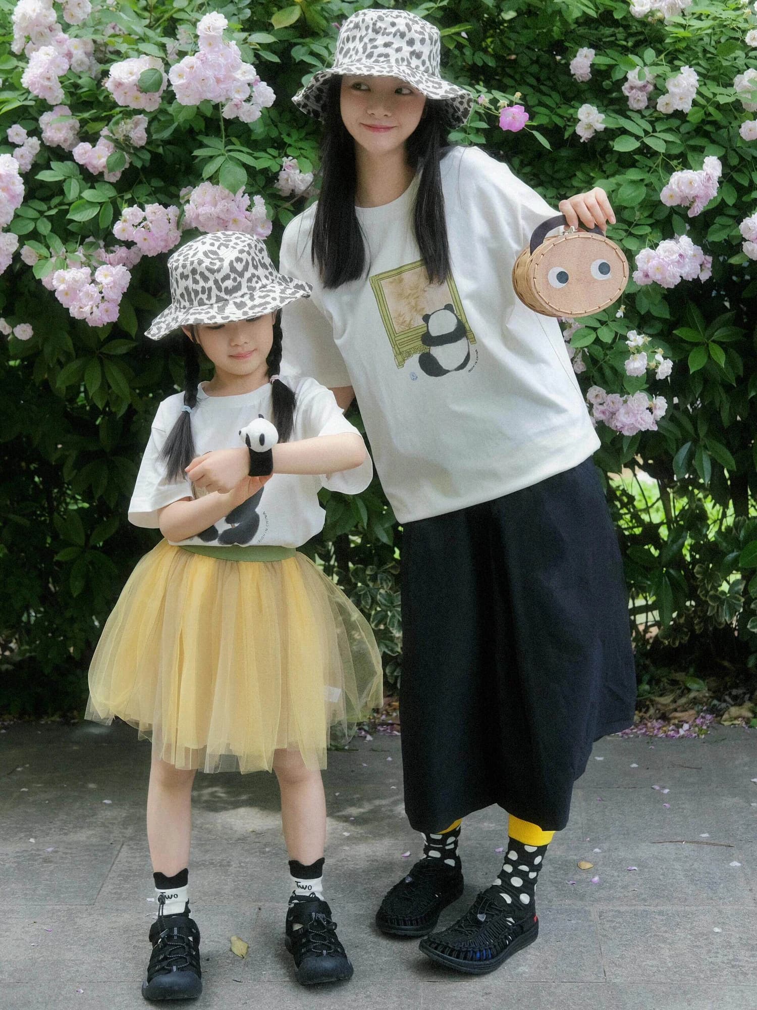 Áo thun gia đình Panda Family — ảnh 2