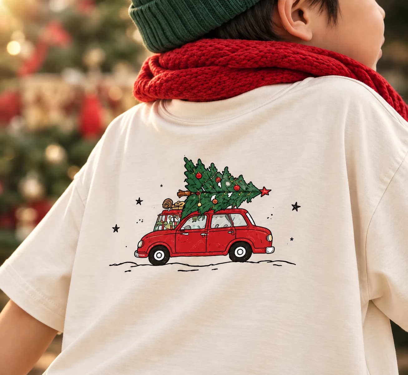 Christmas Graphic Family Tee – Áo Thun Gia đình Giáng Sinh — ảnh 2