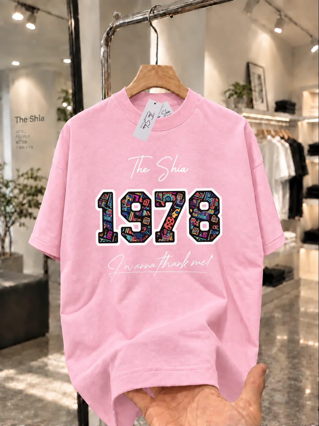 ÁO THUN NĂM SINH 1978 HỌA TIẾT THỔ CẨM — ảnh 5