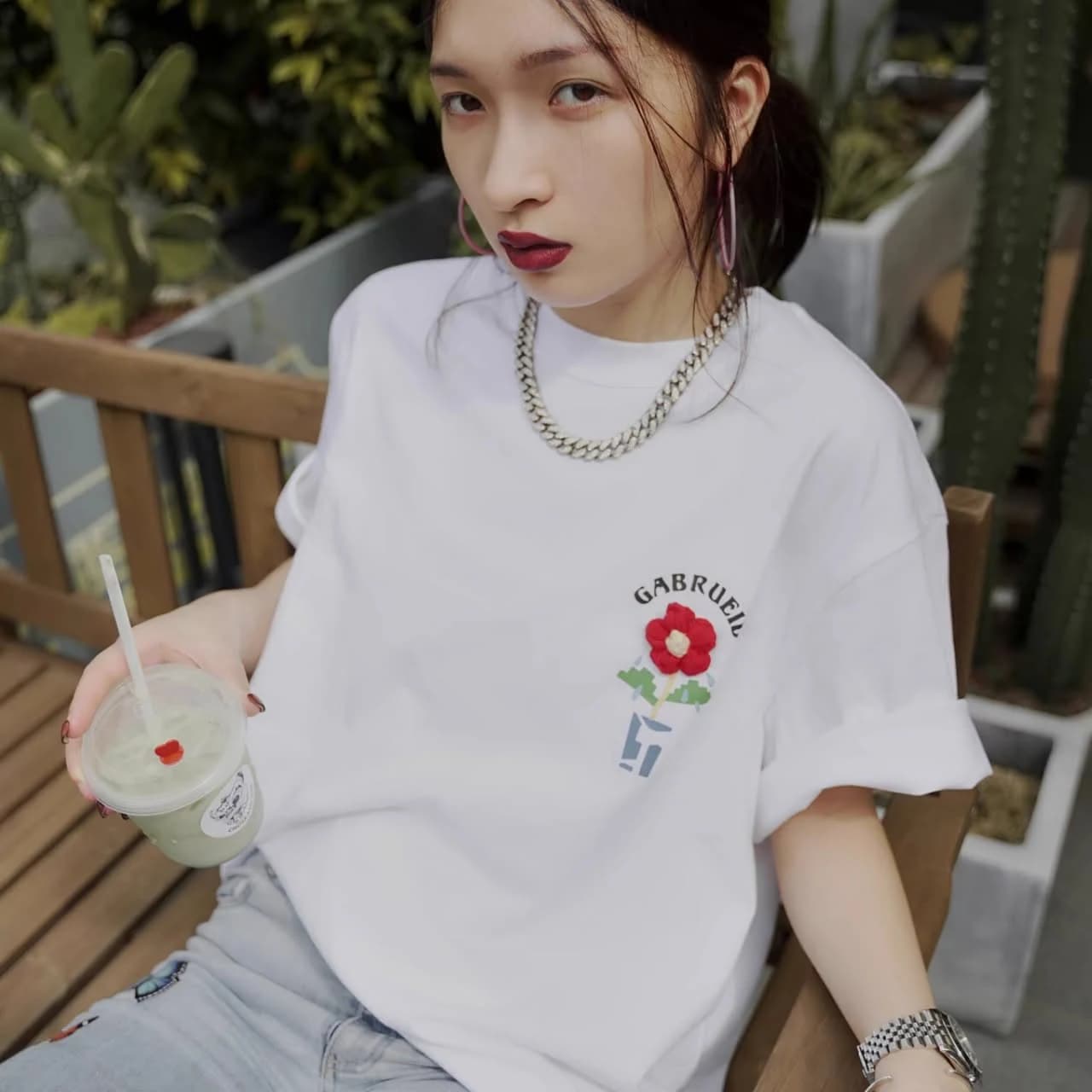 ÁO THUN THE SHIA CHARM -RED BLOOM| Hoa Đỏ — ảnh 6