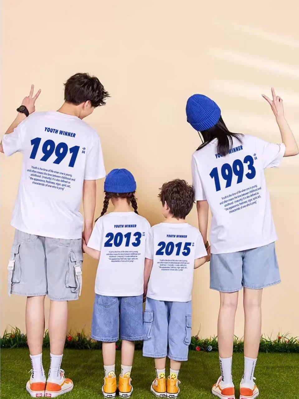 Áo thun gia đình in năm sinh - Family Birth Year Tee — ảnh 3