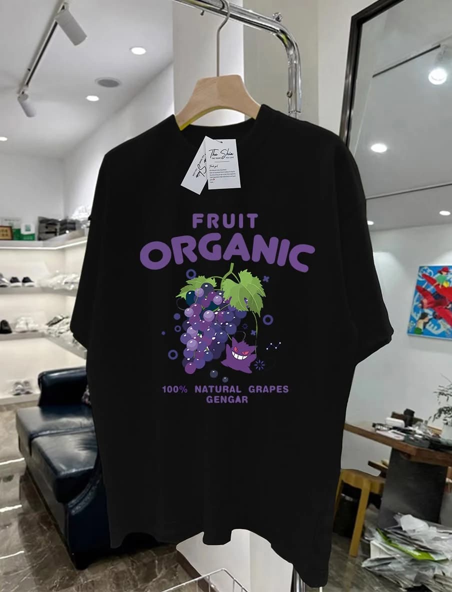 ÁO THUN HỌA TIẾT FRUIT ORGANIC — ảnh 2