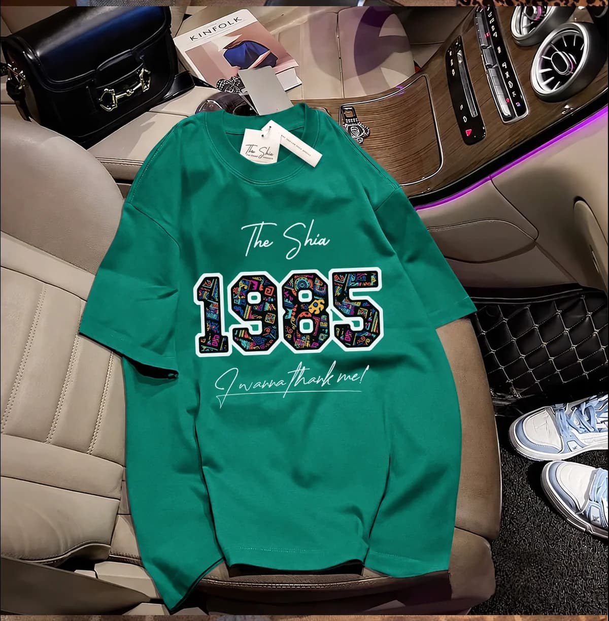 ÁO THUN NĂM SINH 1985 HỌA TIẾT THỔ CẨM — ảnh 10