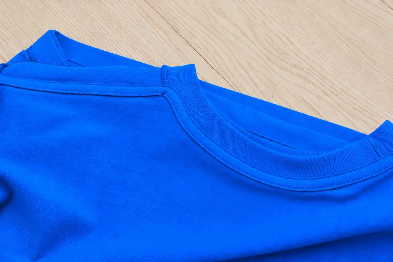 ÁO THUN TRƠN UNISEX FORM SUÔNG XANH YA — ảnh 3