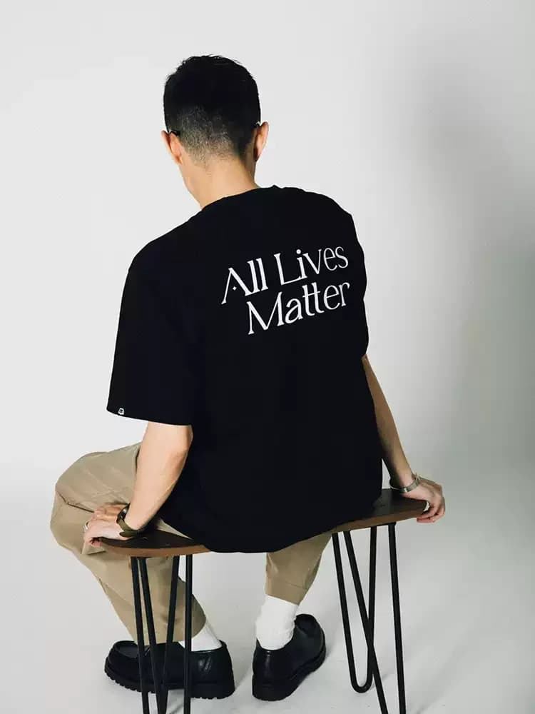 ÁO THUN NAM HỌA TIẾT ALL LIVES MATTER — ảnh 2