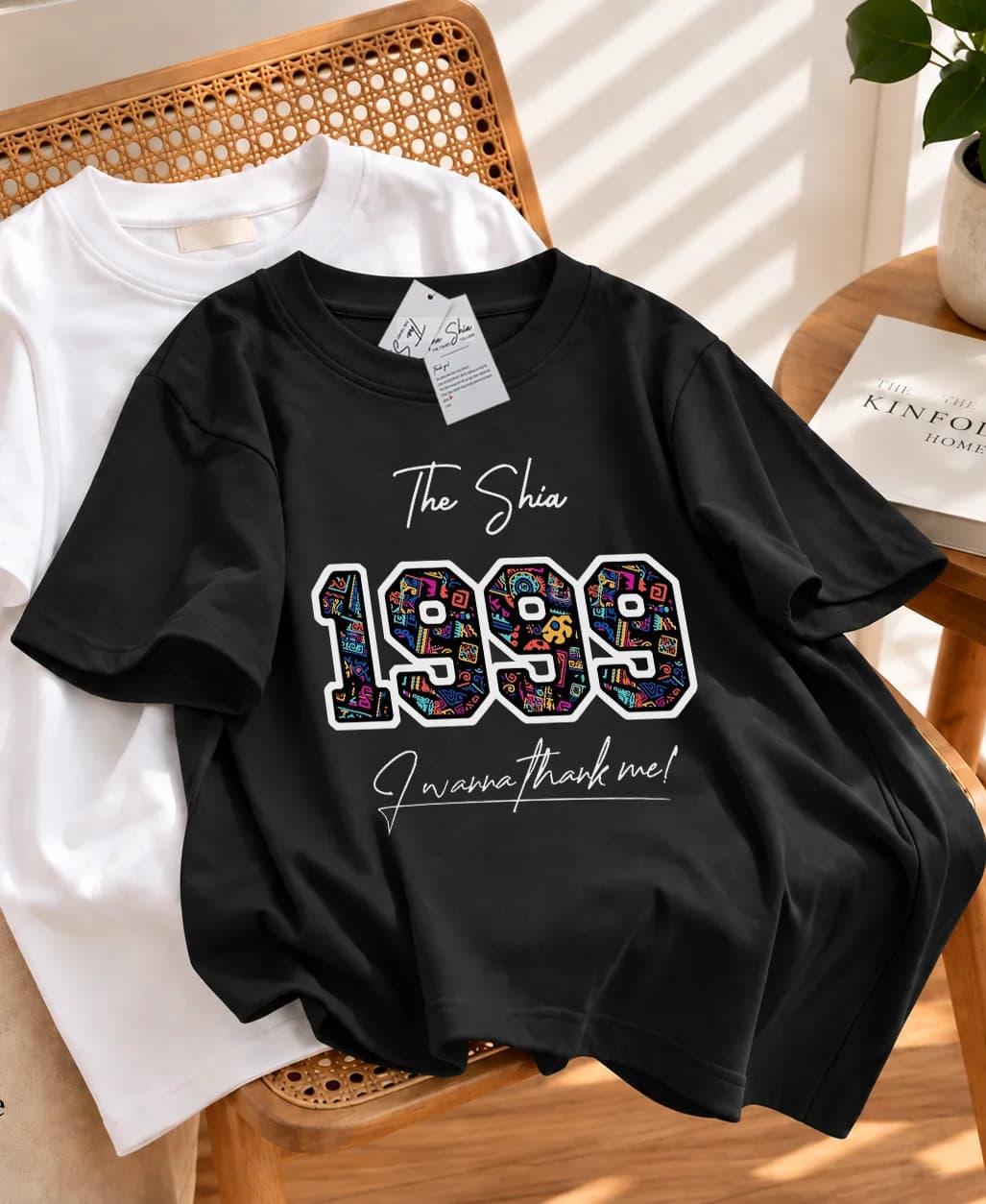 ÁO THUN NĂM SINH 1999 HỌA TIẾT THỔ CẨM — ảnh 3