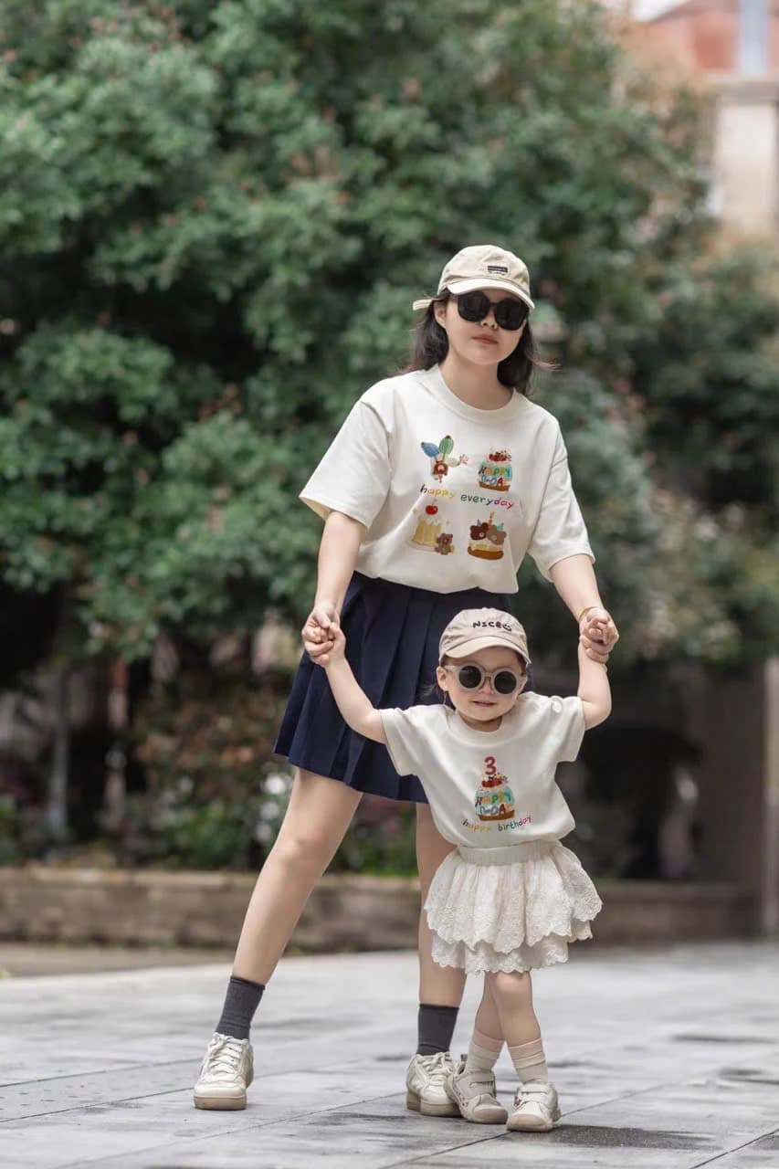Áo thun gia đình Happy Birthday - Cá nhân hóa số tuổi — ảnh 5