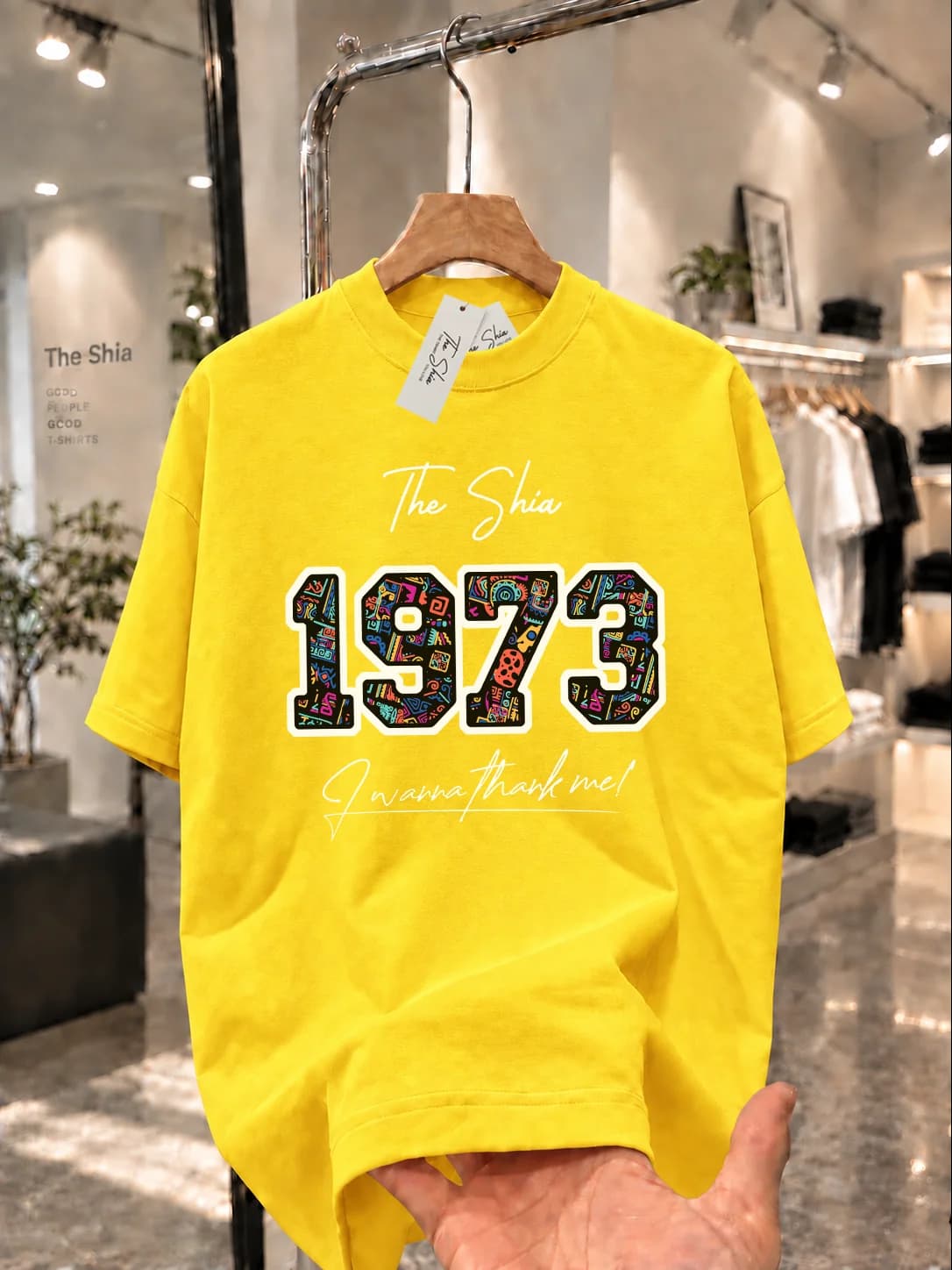 ÁO THUN NĂM SINH 1973 HỌA TIẾT THỔ CẨM — ảnh 10