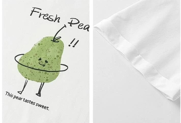 Áo thun nữ Fresh Pear Print — ảnh 5