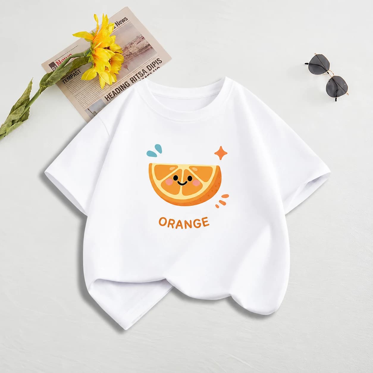 Áo Thun Gia Đình Orange – Họa Tiết Trái Cam — ảnh 2