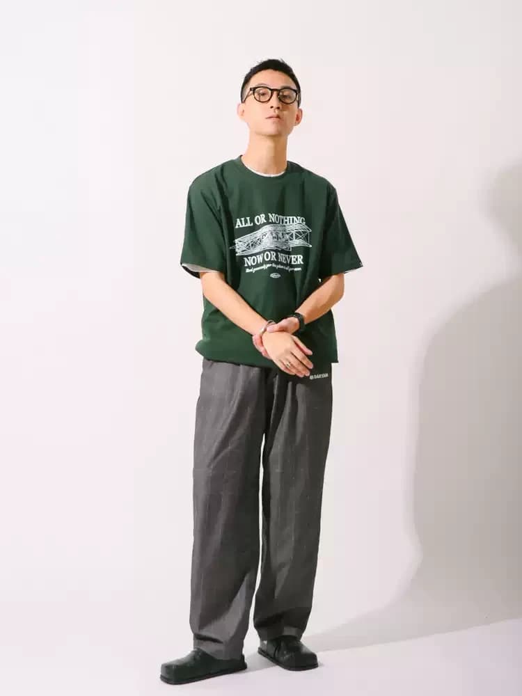 ÁO THUN NAM HỌA TIẾT ALL OR NOTHING — ảnh 3