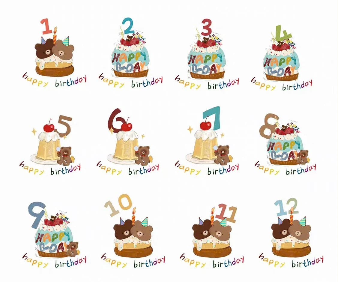 Áo thun gia đình Happy Birthday - Cá nhân hóa số tuổi — ảnh 6