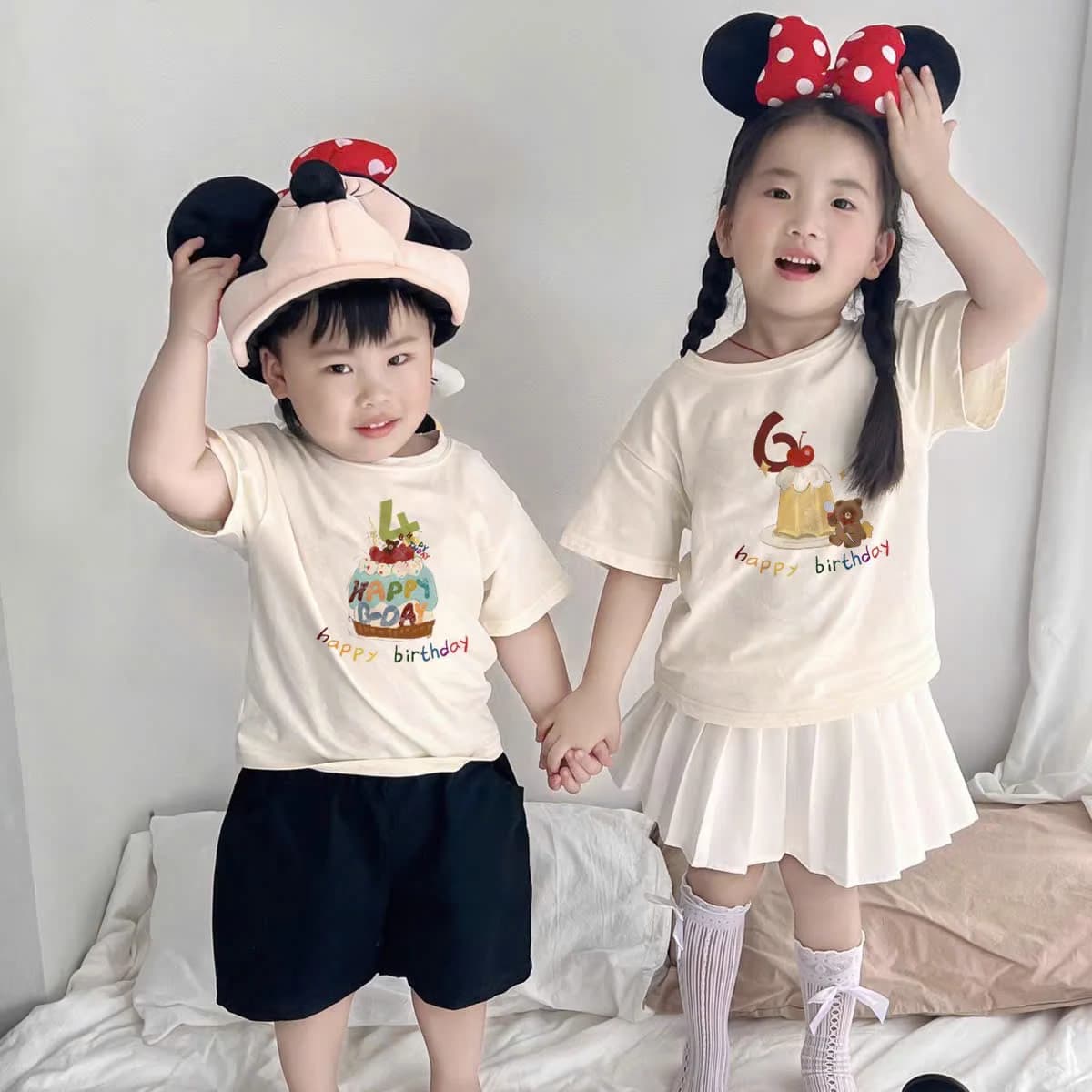Áo thun gia đình Happy Birthday - Cá nhân hóa số tuổi — ảnh 3