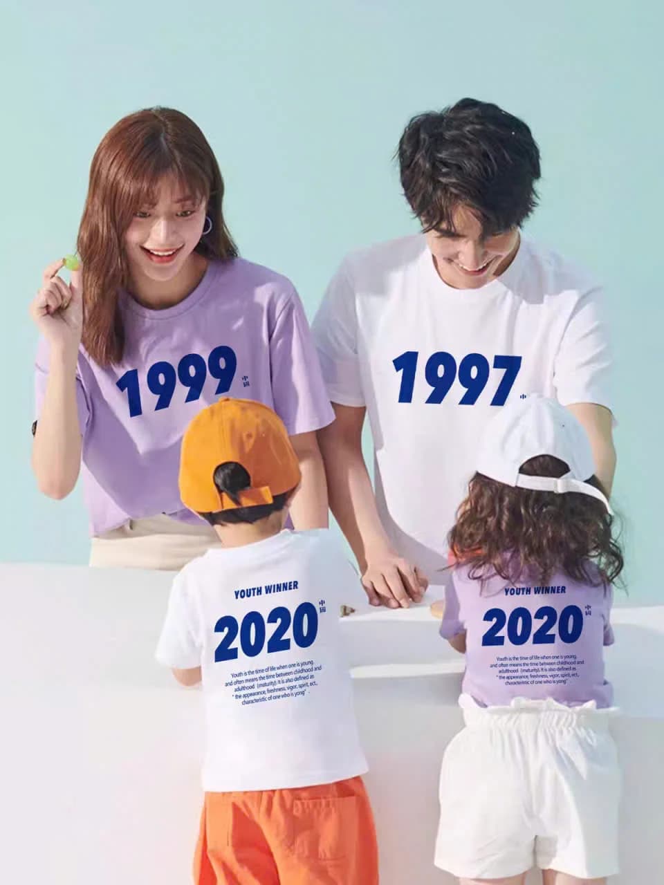 Áo thun gia đình in năm sinh - Family Birth Year Tee — ảnh 4