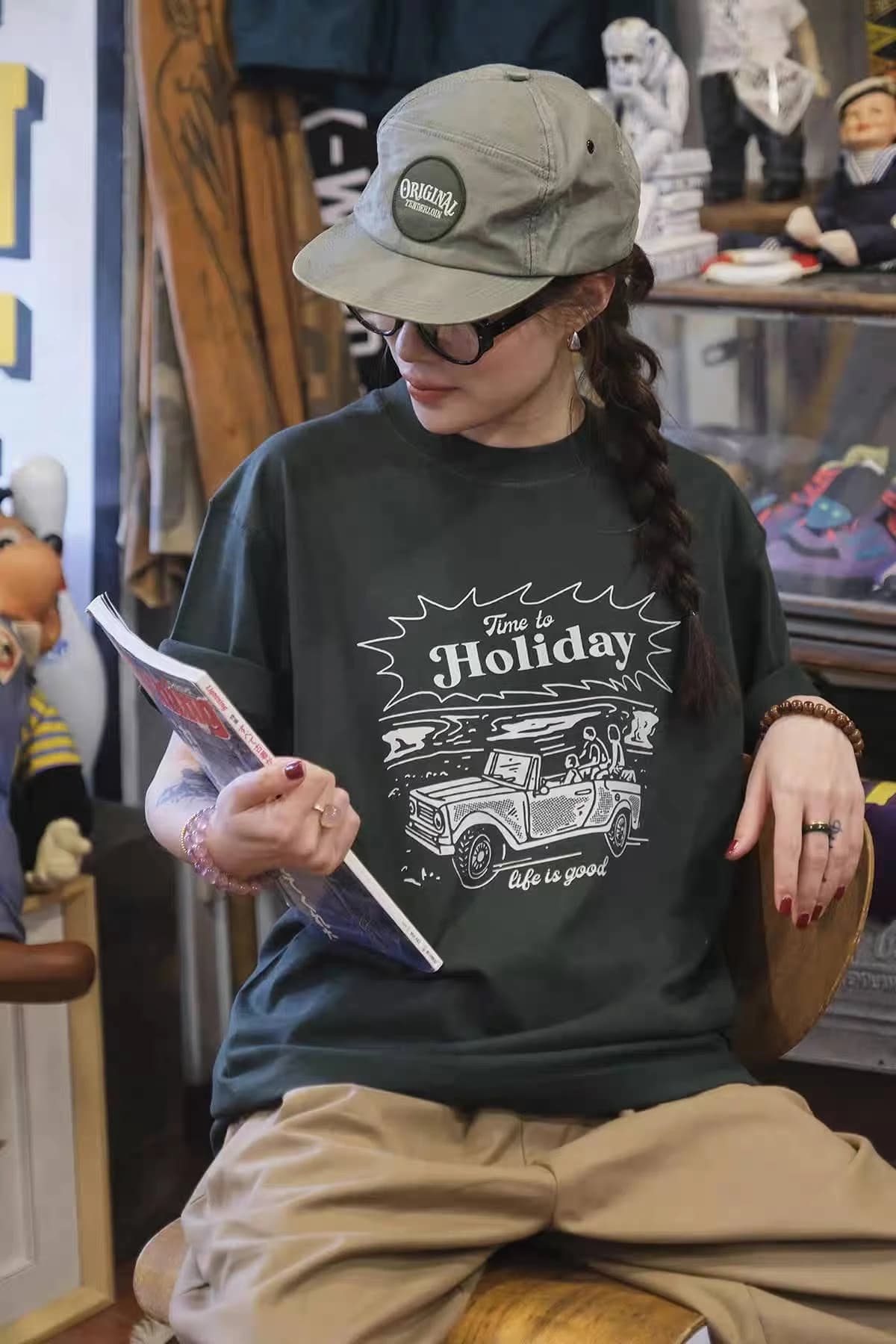 Áo Thun Unisex Time to Holiday — ảnh 2