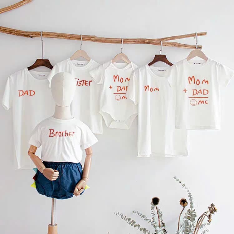 Áo thun gia đình Mom Dad — ảnh 2