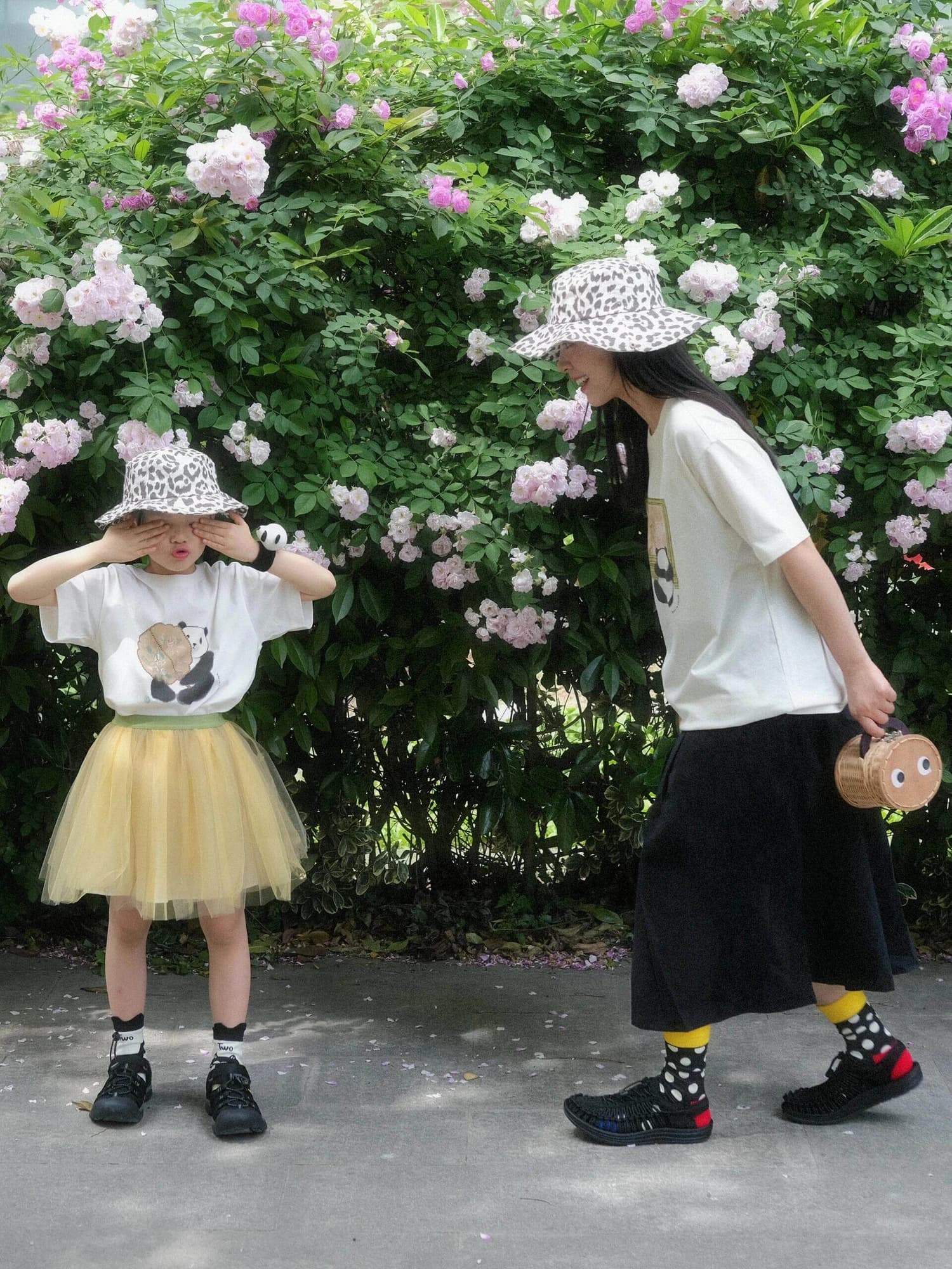 Áo thun gia đình Panda Family — ảnh 4