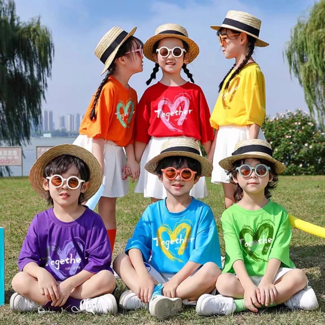 ÁO THUN HỌA TIẾT TOGETHER — ảnh 2