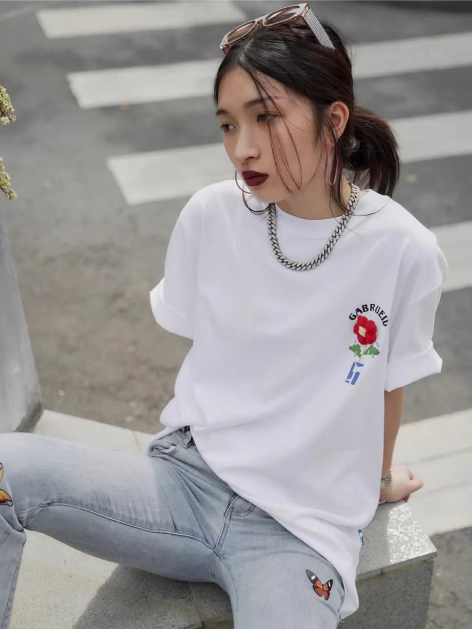 ÁO THUN THE SHIA CHARM -RED BLOOM| Hoa Đỏ — ảnh 4