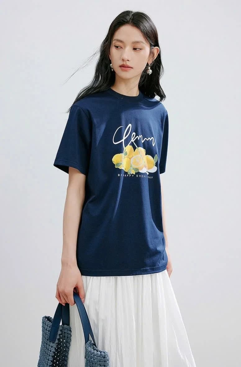 Áo thun nữ Lemon Print — ảnh 3