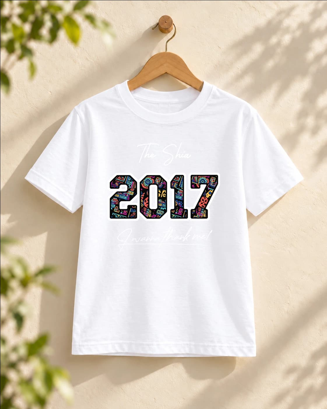 Áo thun năm sinh 2017 họa tiết thổ cẩm — ảnh 8