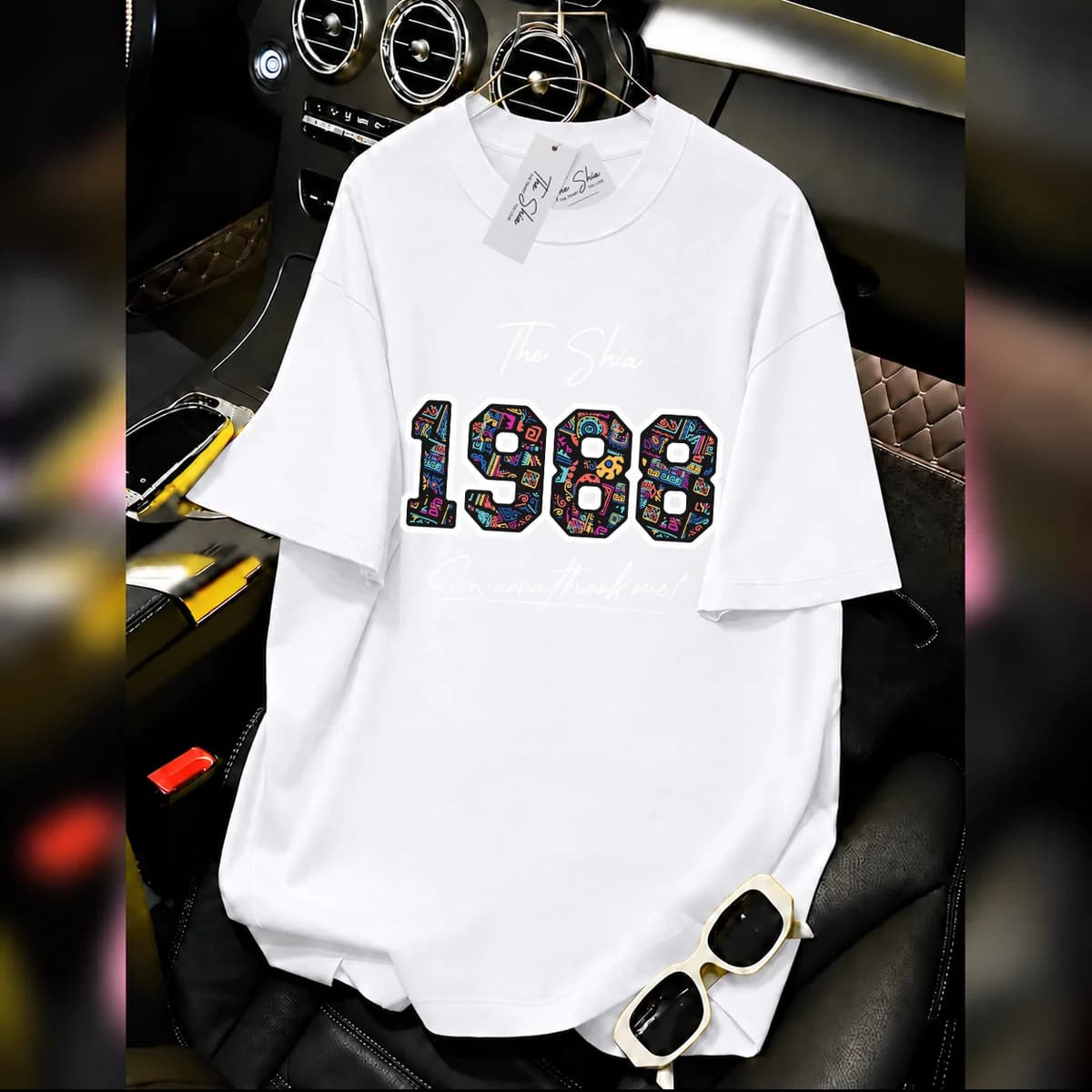 ÁO THUN NĂM SINH 1988 HỌA TIẾT THỔ CẨM — ảnh 9