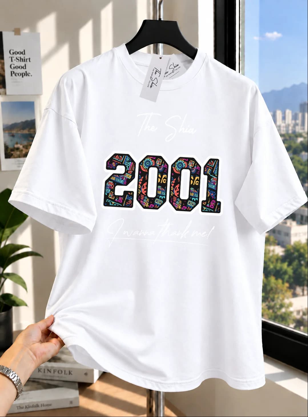 ÁO THUN NĂM SINH 2001 HỌA TIẾT THỔ CẨM — ảnh 8