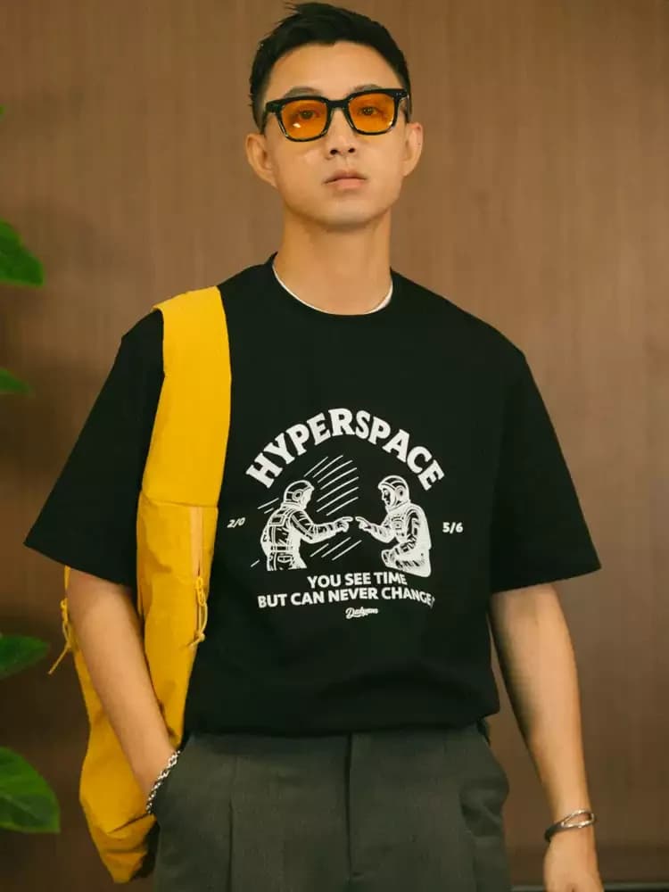 ÁO THUN NAM HỌA TIẾT HYPERSPACE — ảnh 2