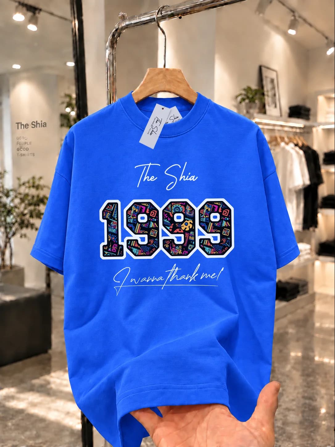 ÁO THUN NĂM SINH 1999 HỌA TIẾT THỔ CẨM — ảnh 4