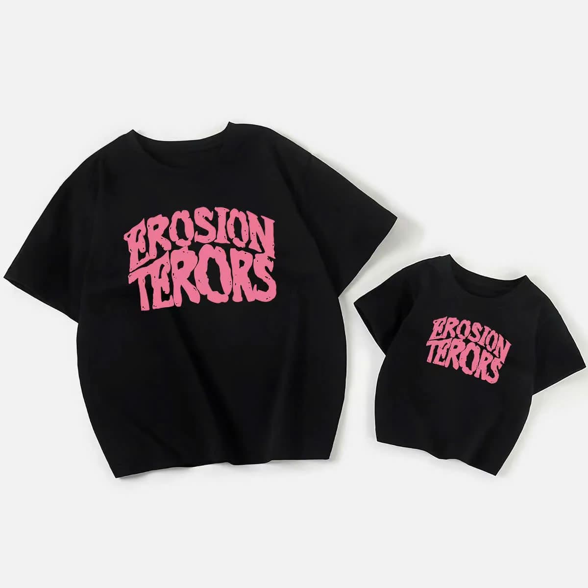 Áo Thun Gia Đình Chữ Vintage Hồng – Pink Streetwear — ảnh 4