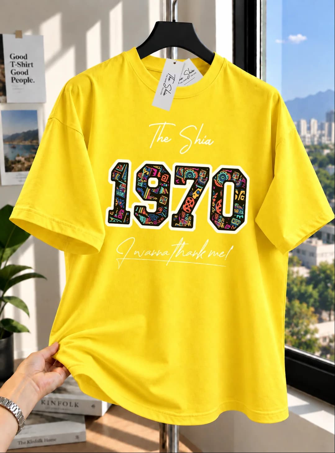 ÁO THUN NĂM SINH 1970 HỌA TIẾT THỔ CẨM — ảnh 9