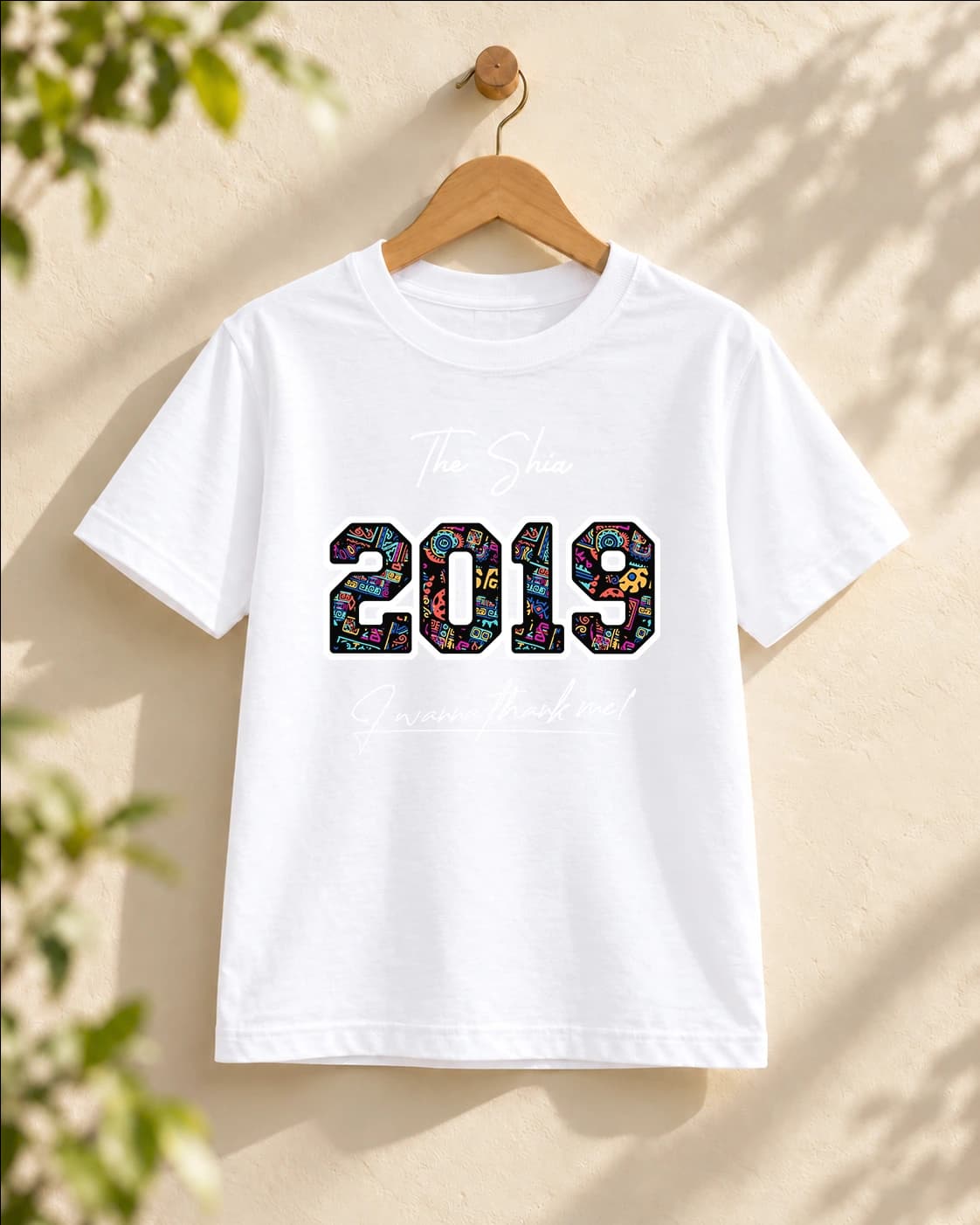 Áo thun năm sinh 2019 họa tiết thổ cẩm — ảnh 9