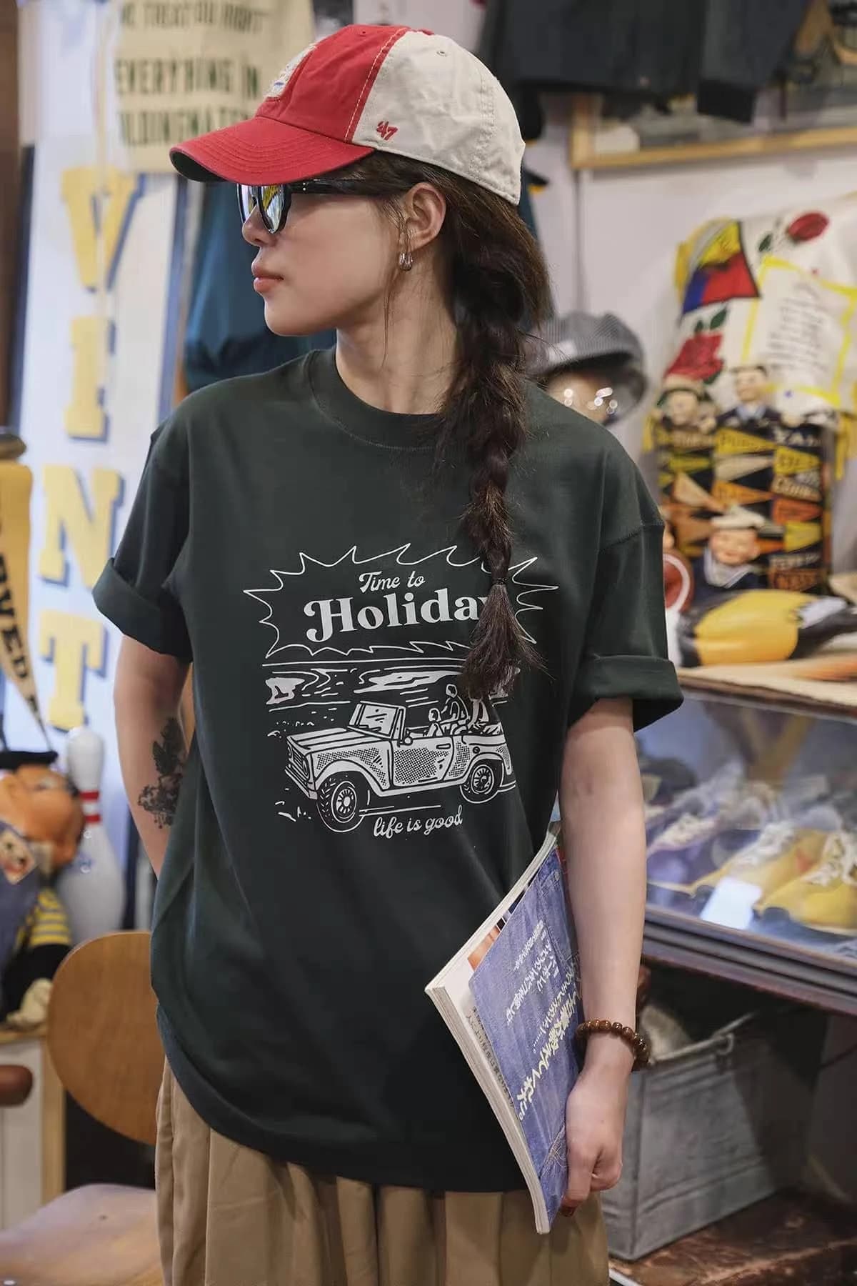 Áo Thun Unisex Time to Holiday — ảnh 3