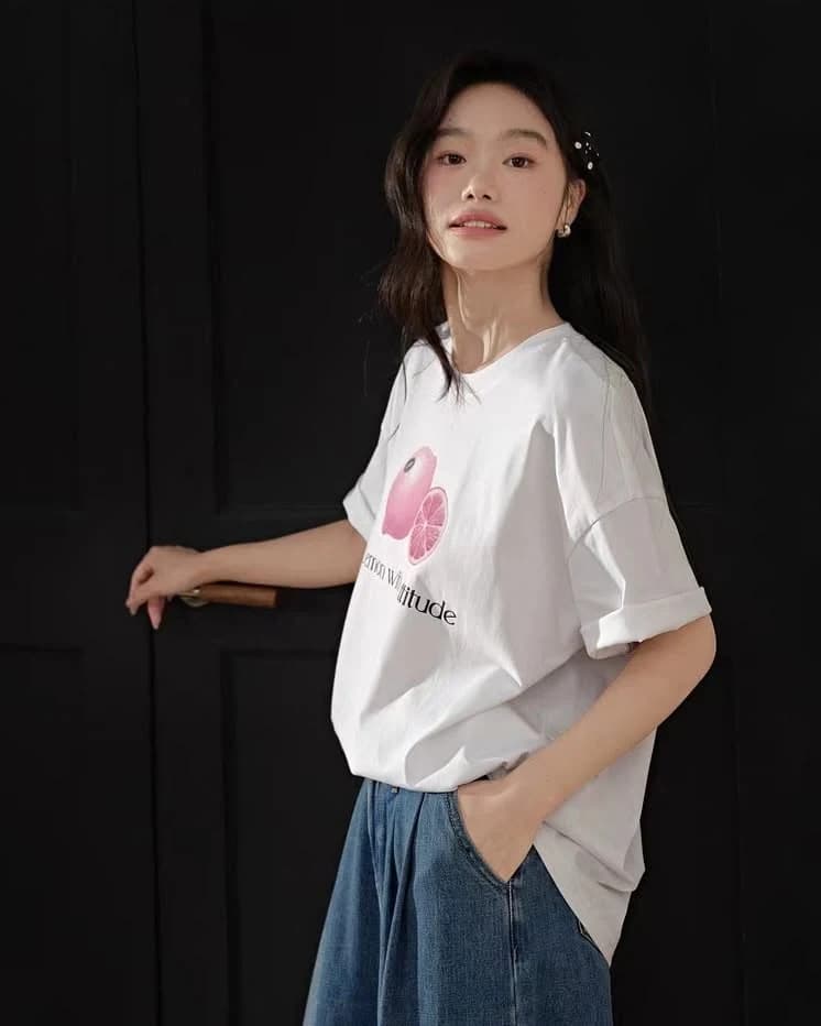 Áo thun nữ Lemon With Attitude — ảnh 5