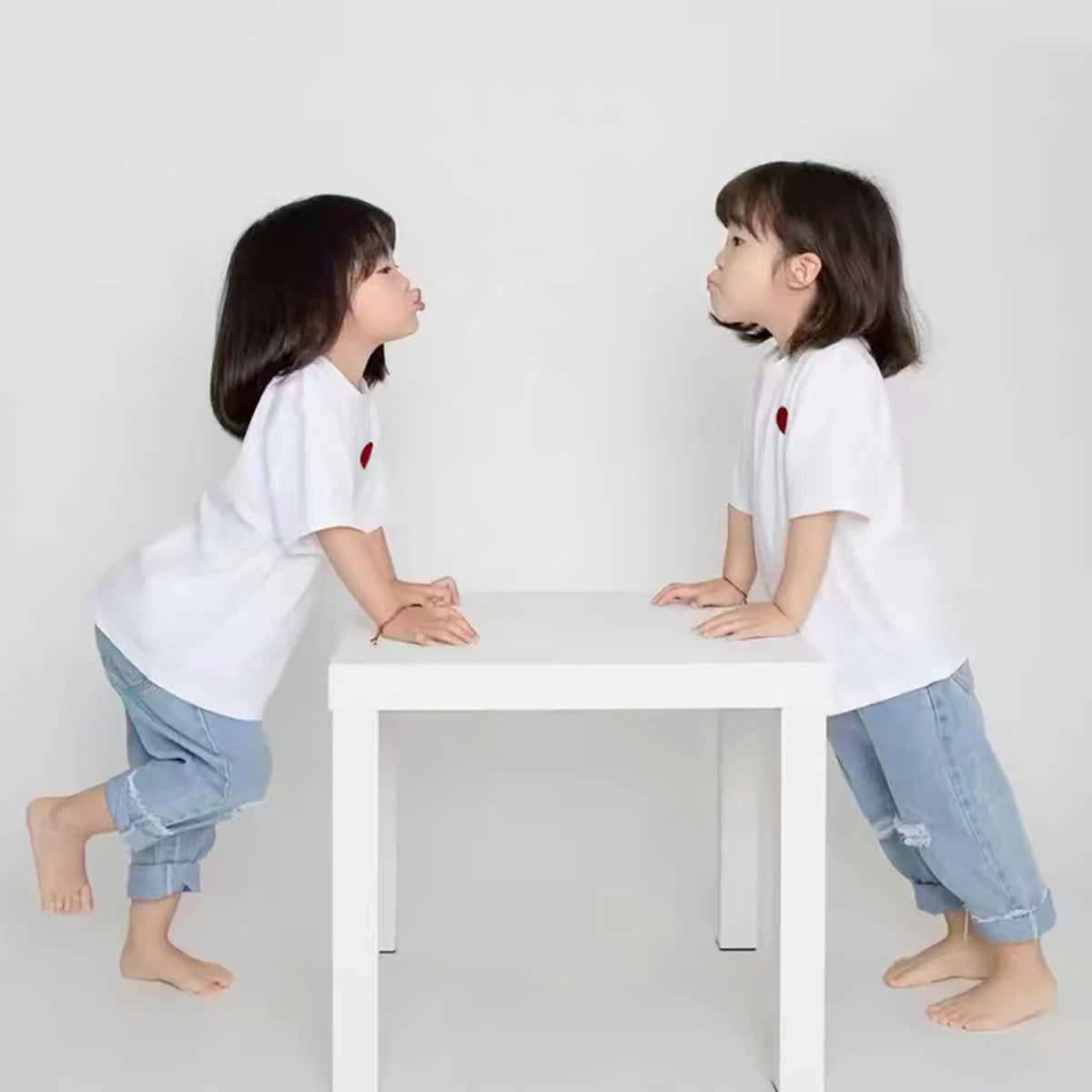 Áo thun gia đình trái tim mini - Family Heart — ảnh 2