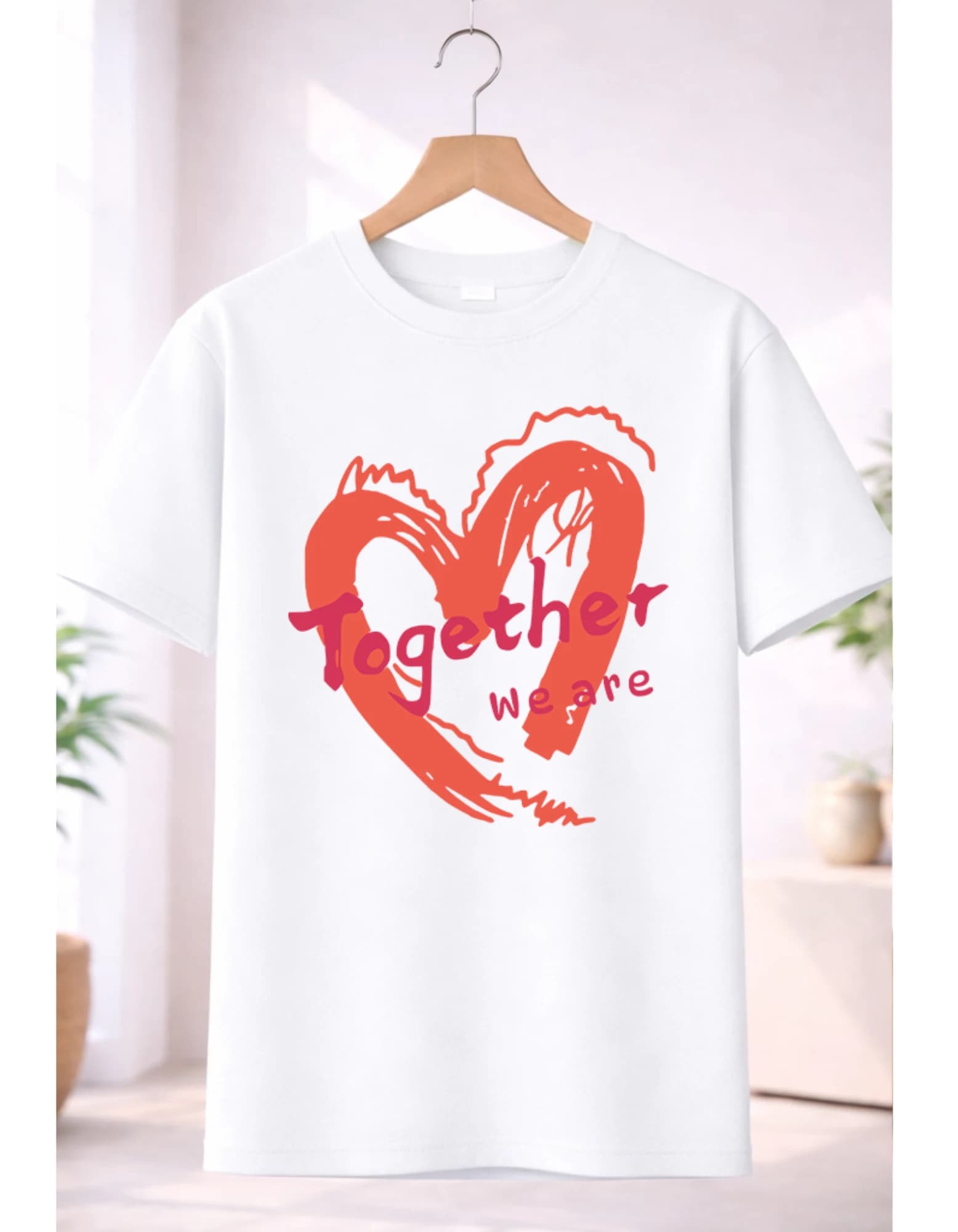 ÁO THUN HỌA TIẾT TOGETHER — ảnh 5