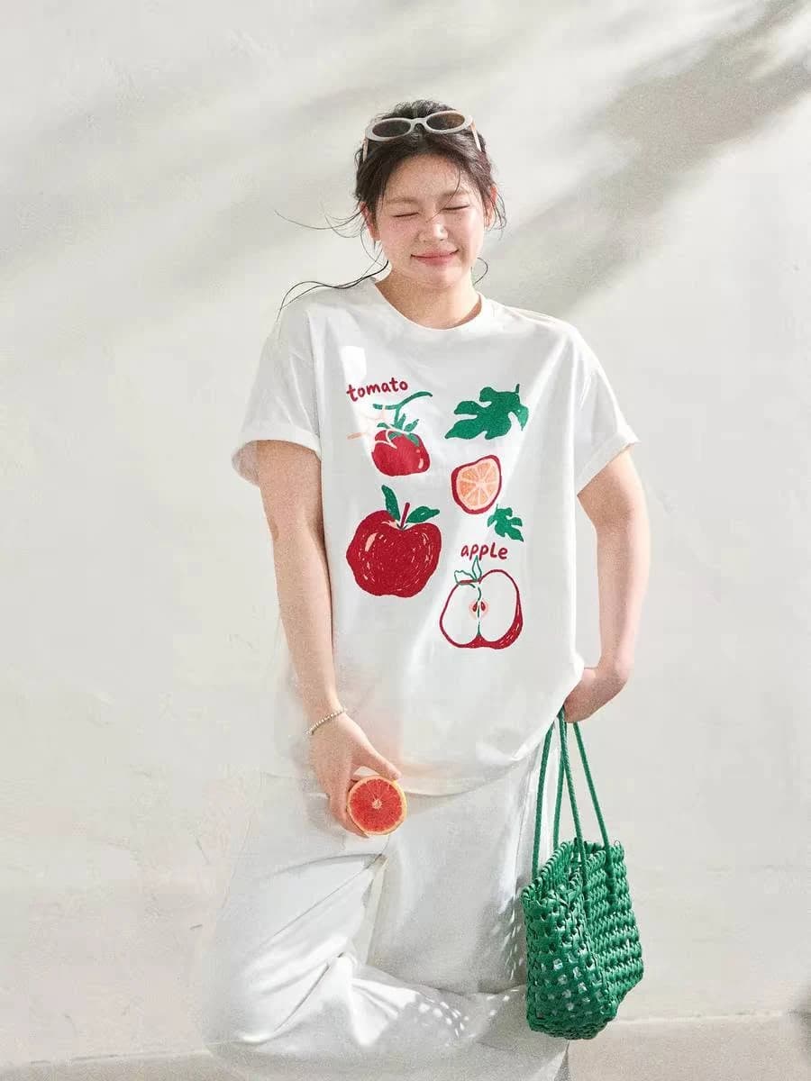 Áo Thun Nữ Fruit Graphic — ảnh 2
