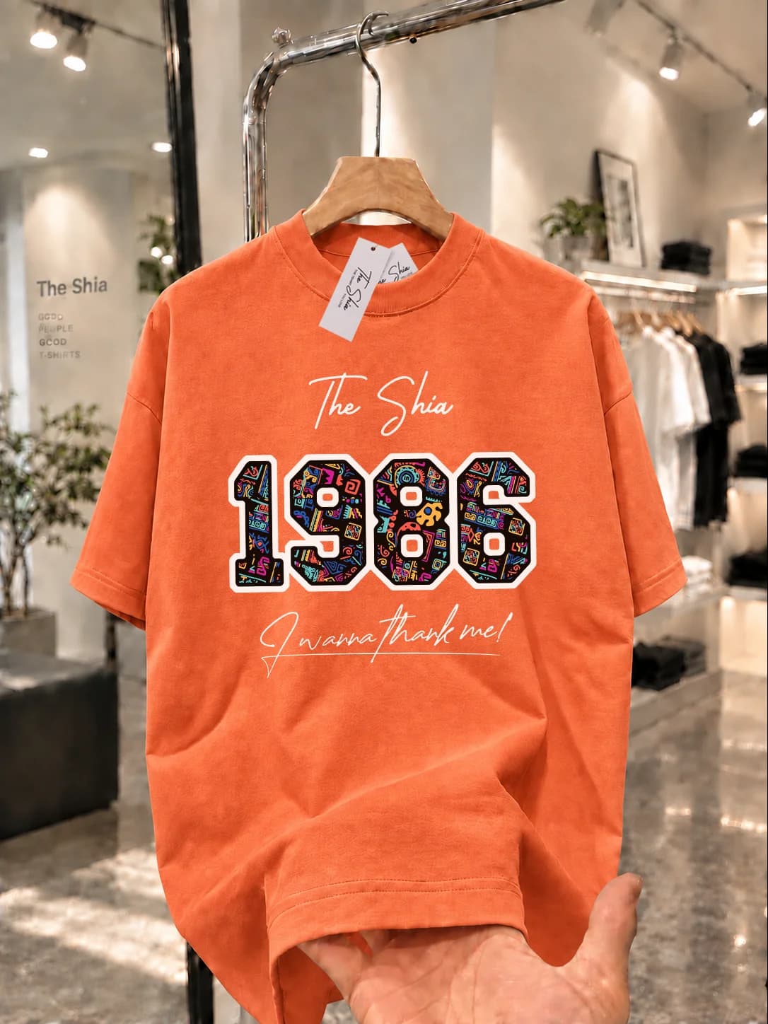 ÁO THUN NĂM SINH 1986 HỌA TIẾT THỔ CẨM — ảnh 8