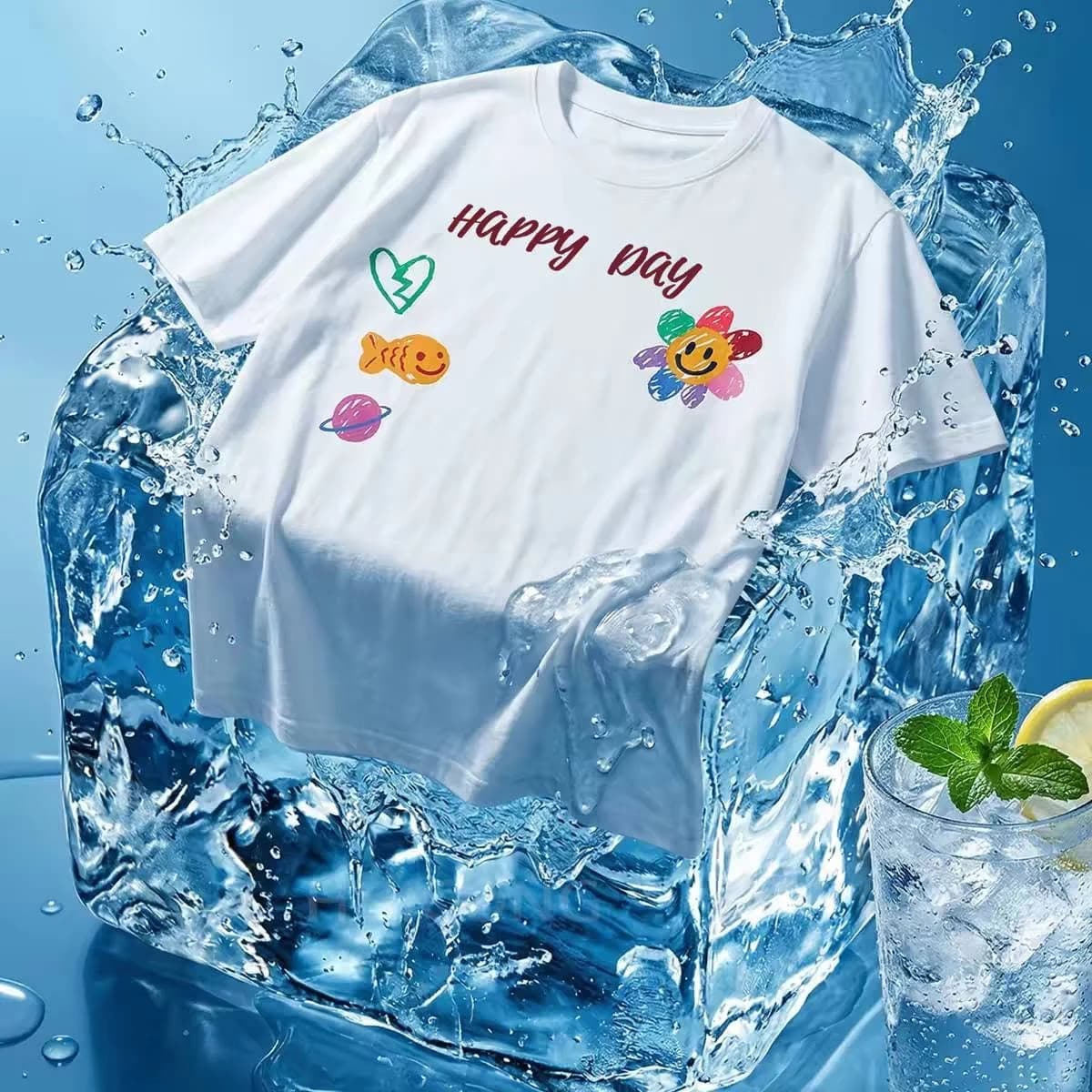 Áo Thun Nữ Happy Day — ảnh 2