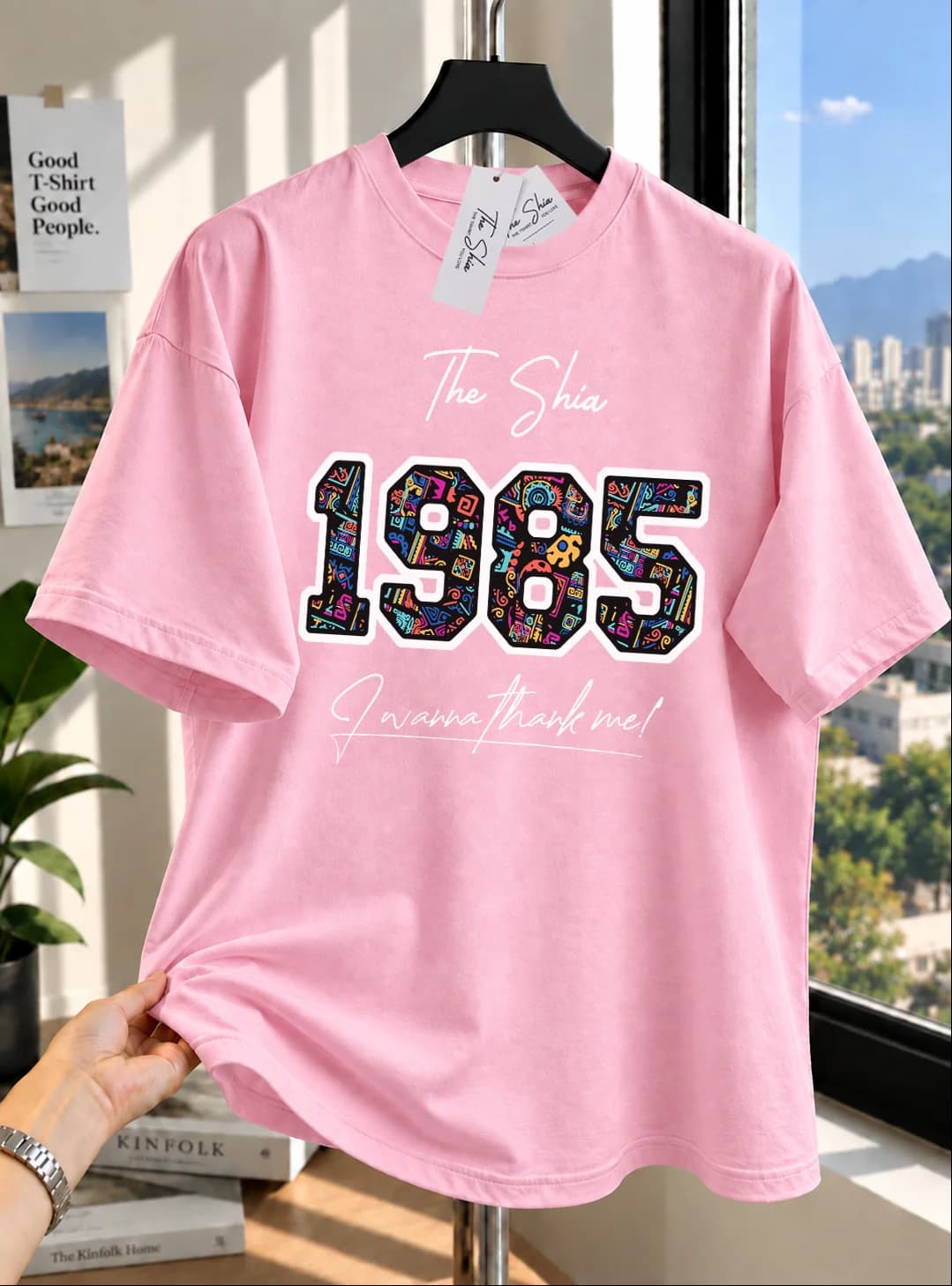 ÁO THUN NĂM SINH 1985 HỌA TIẾT THỔ CẨM — ảnh 5