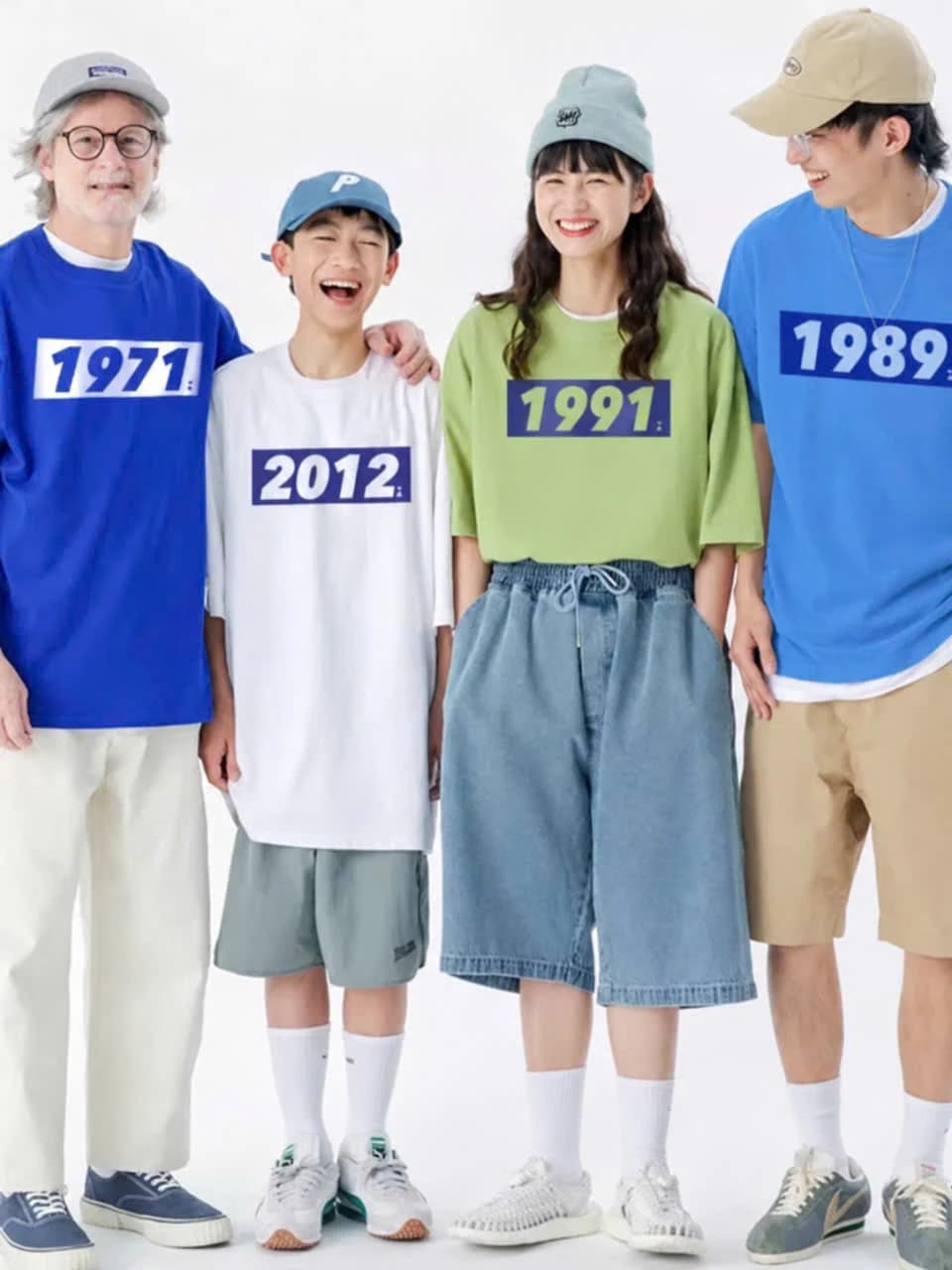 Áo thun gia đình in năm sinh - Family Birth Year Tee — ảnh 1